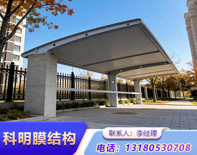 安阳小区电动车车棚